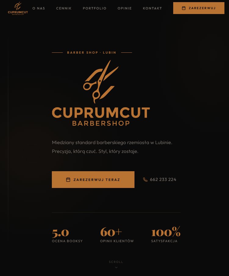 Realizacja — Premium barber shop
